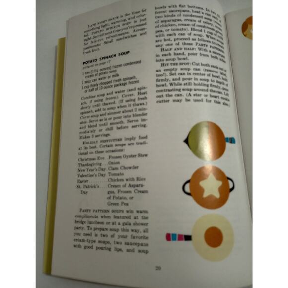 Vintage Campbell's Cook Book Wonderful Ways to Cook With Soup (bb2) - Picture 5 of 10